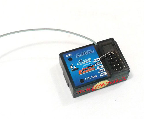 4-channel 2.4Ghz additional receiver for Crawler Athena