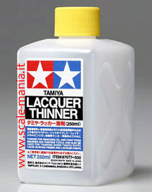 Primer-putty-laquer Thinner 87077 - 250ml by Tamiya