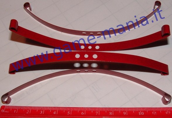 Balestre metalliche supermorbide rosse (x4) by RC4WD