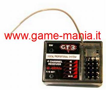 3-channel receiver 2.4Ghz for Rally Legends GT3 radio set by EZ