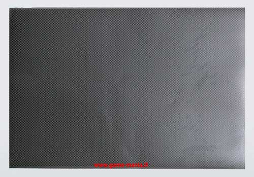 Foglio 19x29cm di adesivo a trama finto carbonio by KillerBody