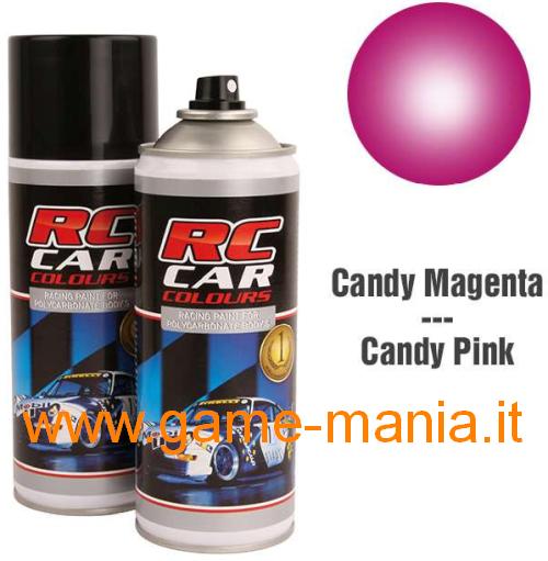 Vernice spray ROSA CANDY x policarbonato 150ml by Ghiant