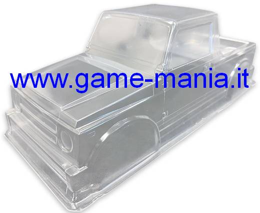 Suzuki Pick-up clear lexan body for 313mm WB by HSP