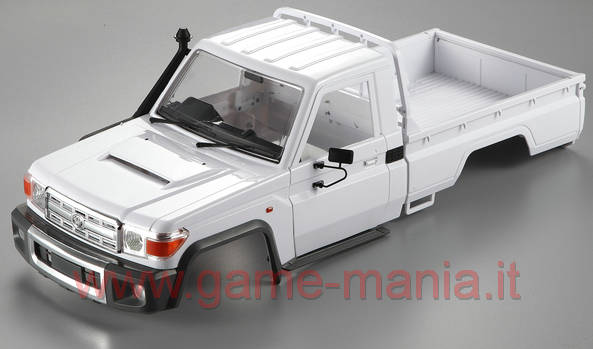 TOYOTA LC70 in ABS passo 313mm per scalers 1:10 by Killerbody