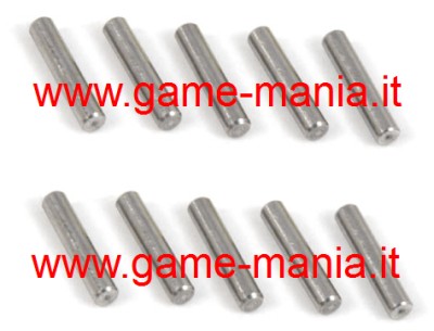 10x steel hex pins 2.0x10mm. by Yeah Racing