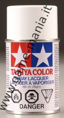 Vernice spray BIANCO PS-1 per lexan by Tamiya