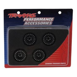 Method BLACK ALLOY 1.0" beadlock rims (4x) by Traxxas