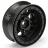 IMPULSE 1.9" black nylon beadlock rim pair by Pro-Line