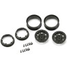 Coppia cerchi IMPULSE 1.9" BEADLOCK in nylon nero by Pro-Line