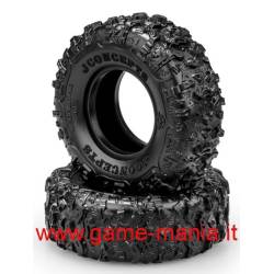 Coppia gomme 1.9 MEGALITHIC 106mm green con inserti by JConcepts