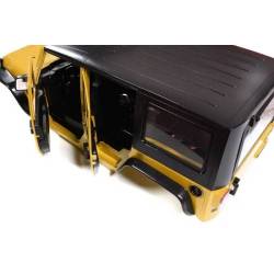 Jeep Wrangler in ABS completa GIALLA passo 313mm by Integy