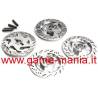 copy of 4x BLACK ALLOY 12mm hex rotors for 1/10 cars by Integy