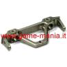 REAR GUNMETAL ALLOY bumper support for SCX-10 by Integy