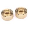 Hubs in OTTONE (2) misura 350 per cerchi OMF e SLW by Vanquish Products