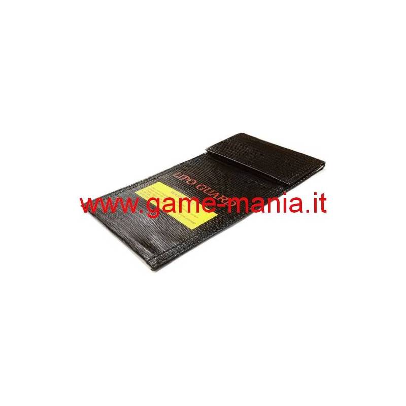 Sacchetto ignifugo COMPATTO per caricare LiPo in sicurezza by Integy
