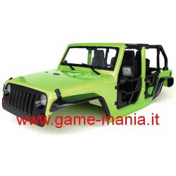 Jeep JC10 313mm wb PEARL GREEN ABS body set by Integy