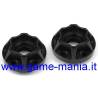 Hubs in lega NERI (2) misura 350 per cerchi OMF e SLW by Vanquish Products