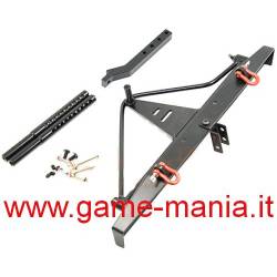 Paraurti posteriore PORTARUOTA x Traxxas TRX-4 o Axial SCX-10 II by XtraSpeed