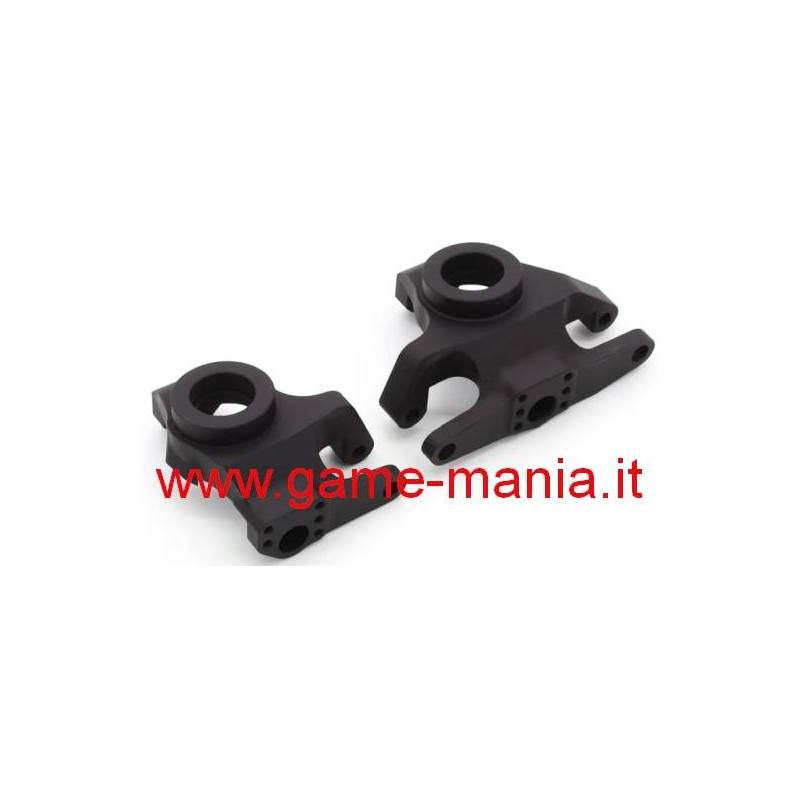 Fuselli anteriori in alluminio neri per H10 Optic by Vanquish Products