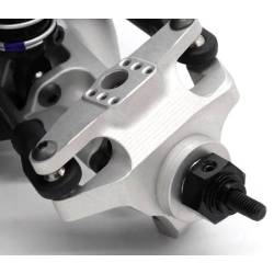 Fuselli anteriori in alluminio neri per H10 Optic by Vanquish Products