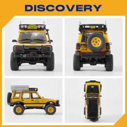 FMS FCX24M - 1/24 RTR with LR Discovery Camel Trophy body