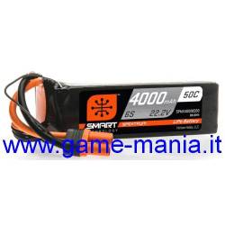 Batteria LiPo 4000Mah 50C 22,2V softcase conn. IC5 by Spektrum