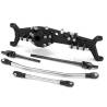 Ponte anteriore CURRIE F9 in lega nero x Capra by Vanquish Products