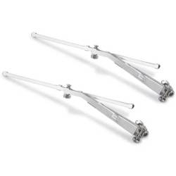 DARK METAL windshield wipers (2x) for 1/10 bodies by GRC