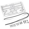 Tergicristalli (2) in METALLO NERO per carrozzerie 1:10 by GRC