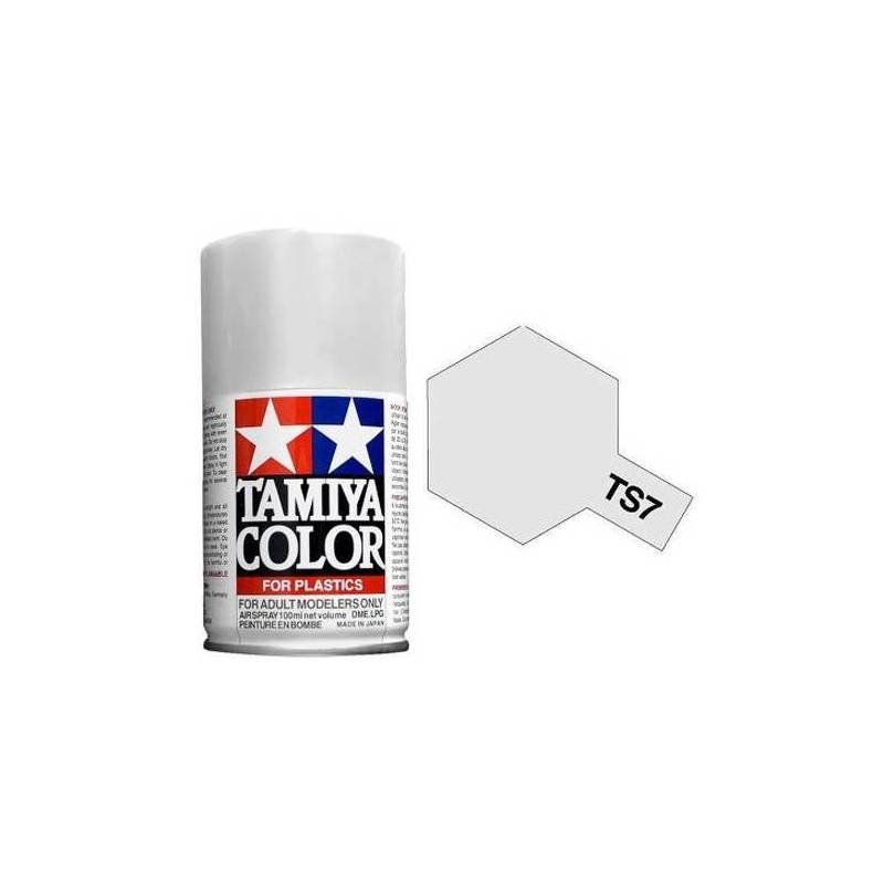 Colore spray TS7 RACING WHITE (bianco racing) 100ml by Tamiya
