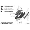 Barre sottoporta NYLON/METALLO universali by Pro-Line
