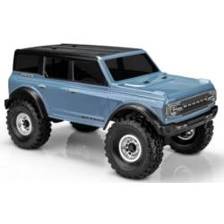 Ford Bronco 2021 4-door clear lexan 12.3" WB body by JConcepts