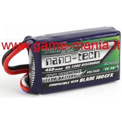 0450Mah - 3S1P - 65C lipo battery with JST connector by Turnigy