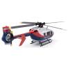 EC-135 elicottero RC Polizia AT da 26cm completo by Modster