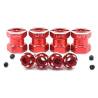 Distanziali +15mm ROSSI x esagoni da 12mm (4 pz.) by Yeah Racing