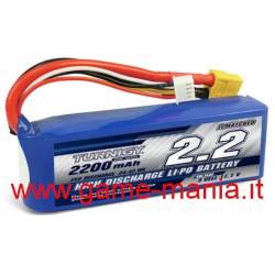 Lipo 2200Mah 3S1P 25C/35C burst with XT60 by Turnigy