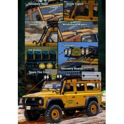 Land Rover Defender 110 CAMEL TROPHY FCX10 RTR by FMS
