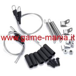Cavi in acciaio alzarami con molle scala 1:10 by Integy