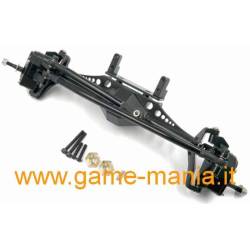 BLACK METAL FRONT axle for Axial Capra by Xtra Speed
