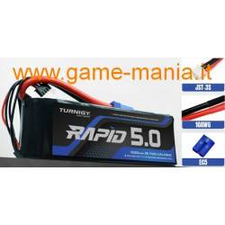 Batteria Lipo 5000Mah - 100C/200C 11,1V softcase conn. EC5 by Turnigy