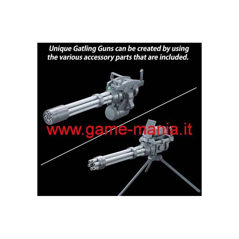 Giant Gatling Gunpla 09 set scala 1:144 e 1:100 by Bandai