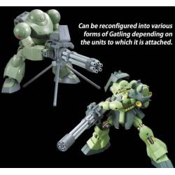 Giant Gatling Gunpla 09 set scala 1:144 e 1:100 by Bandai