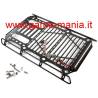 Portapacchi da tetto 255x172 in lega e barra luci LED by Integy