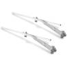 copy of Chromed METAL windshield wipers (2x) for 1/10 bodies by GRC