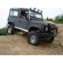 Pair of 1.9 MUD PLUGGER tires in X3 SS with inserts by RC4WD