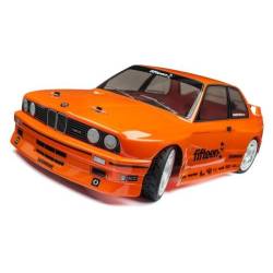 BMW M3 E30 200mm width clear 1/10 body w/headlights by HPI
