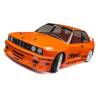 BMW M3 E30 200mm width clear 1/10 body w/headlights by HPI