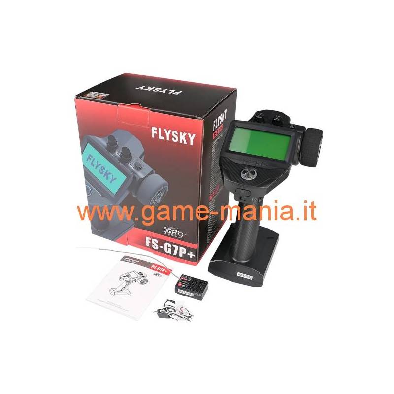 Flysky G7P - 7ch. 2.4Ghz - 4WS - winch transmitter with receiver
