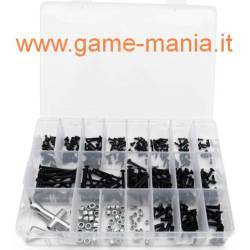 Set 375pz. viteria esagonale M2-M3-M4 - testa svasata - by Modster