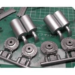 Colore acrilico lucido TITANIUM SILVER X-32 10ml by Tamiya